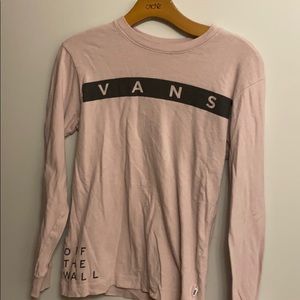 vans long sleeve tee